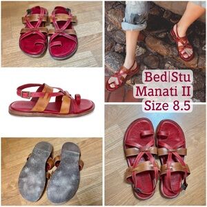 Bed|Stu Manati II strappy flat sandals